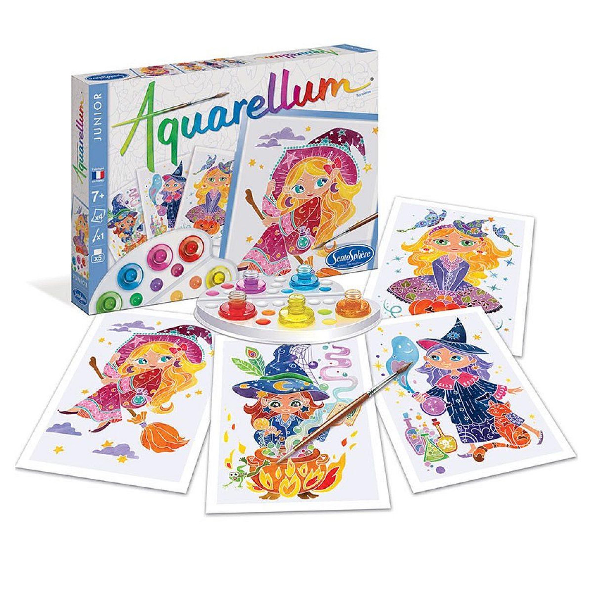 Voir la diapositive 2 : Sentosphere Aquarellum junior - les sorcieres