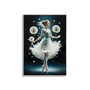 Voir la diapositive 1 : Paris Prix Tableau Peinture  Dancing I  72x102cm Multicolore