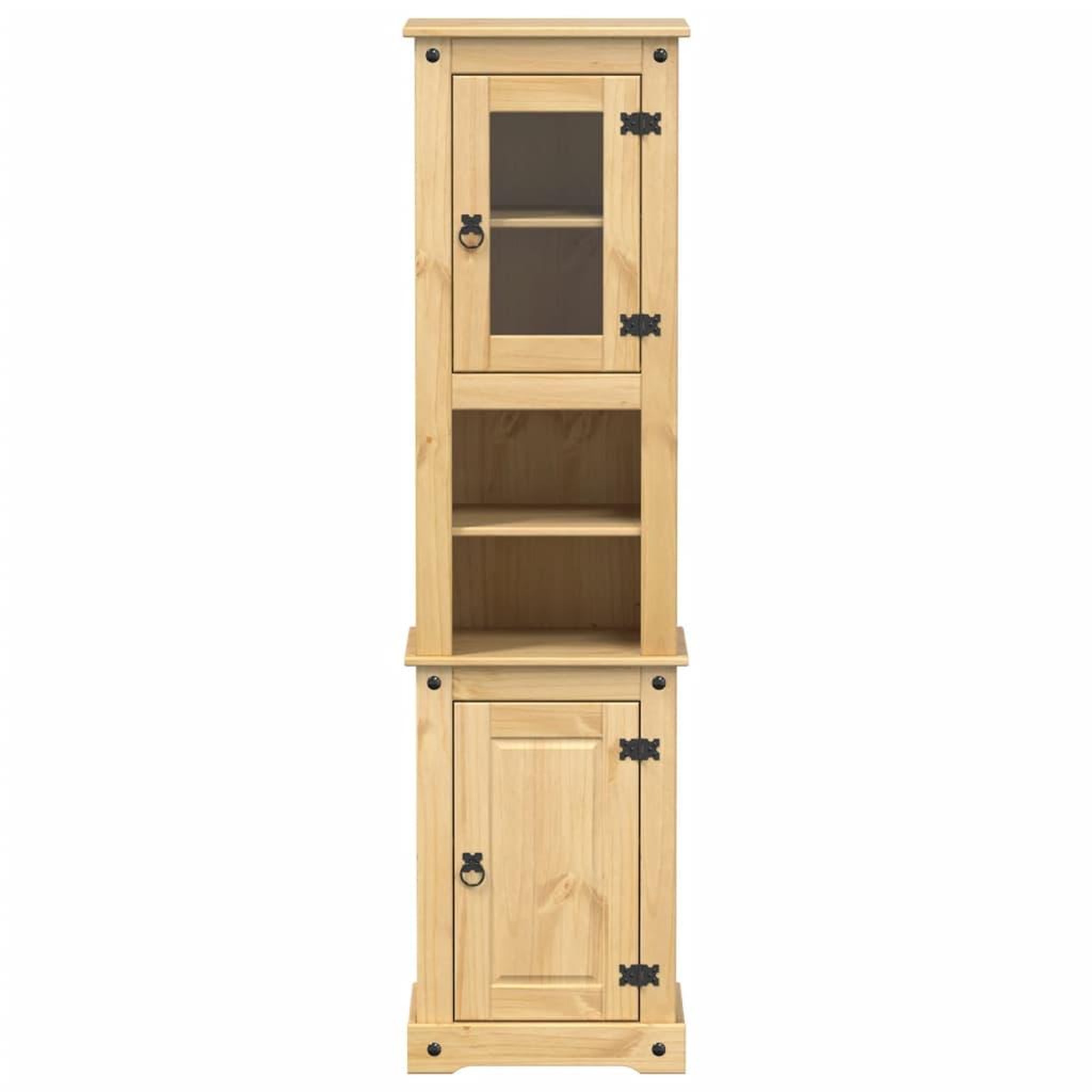 Voir la diapositive 4 : VIDAXL Armoire de salle de bain  50x40x185 cm bois de pin massif