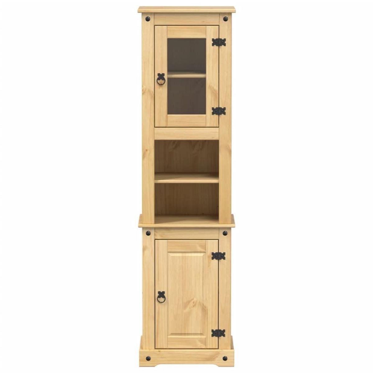 VIDAXL Armoire de salle de bain  50x40x185 cm bois de pin massif