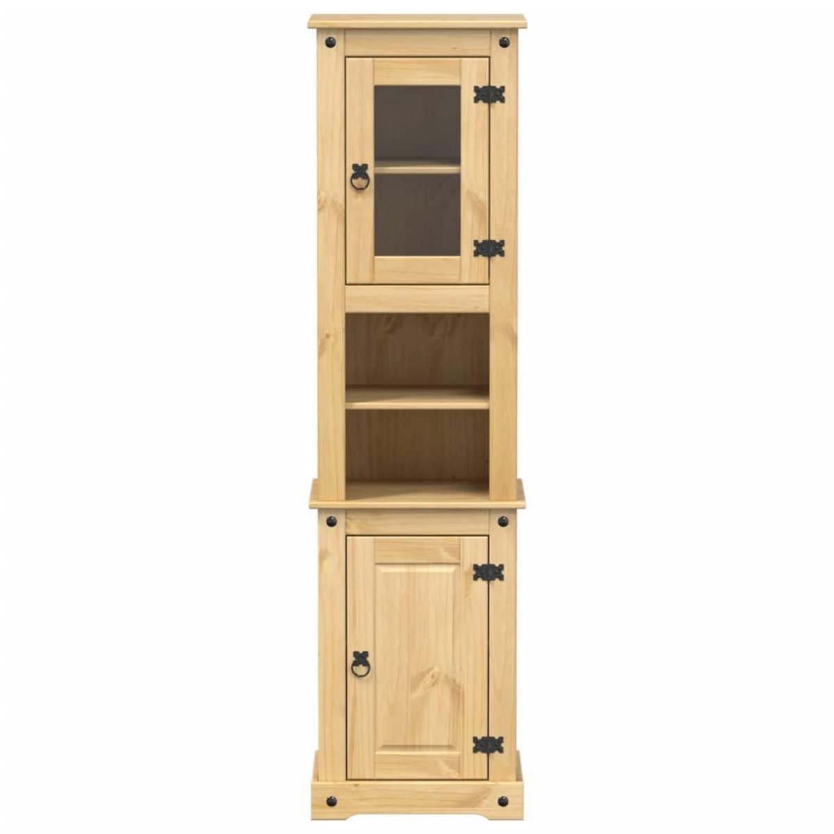 VIDAXL Armoire de salle de bain  50x40x185 cm bois de pin massif