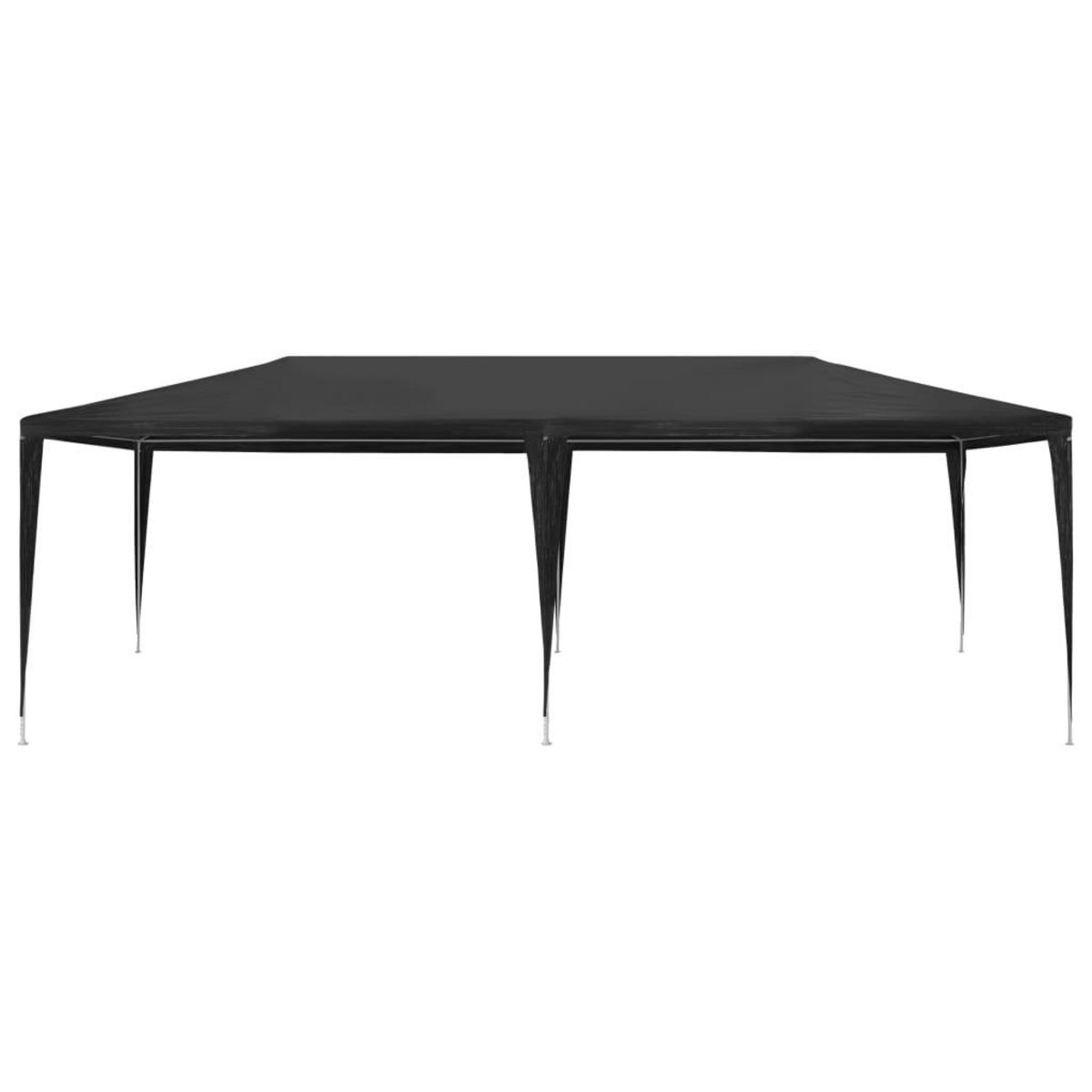 VIDAXL Tente de reception 3x6 m PE Anthracite
