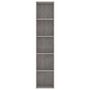 Voir la diapositive 4 : VIDAXL Bibliotheque Gris beton 40x30x189 cm Bois d'ingenierie