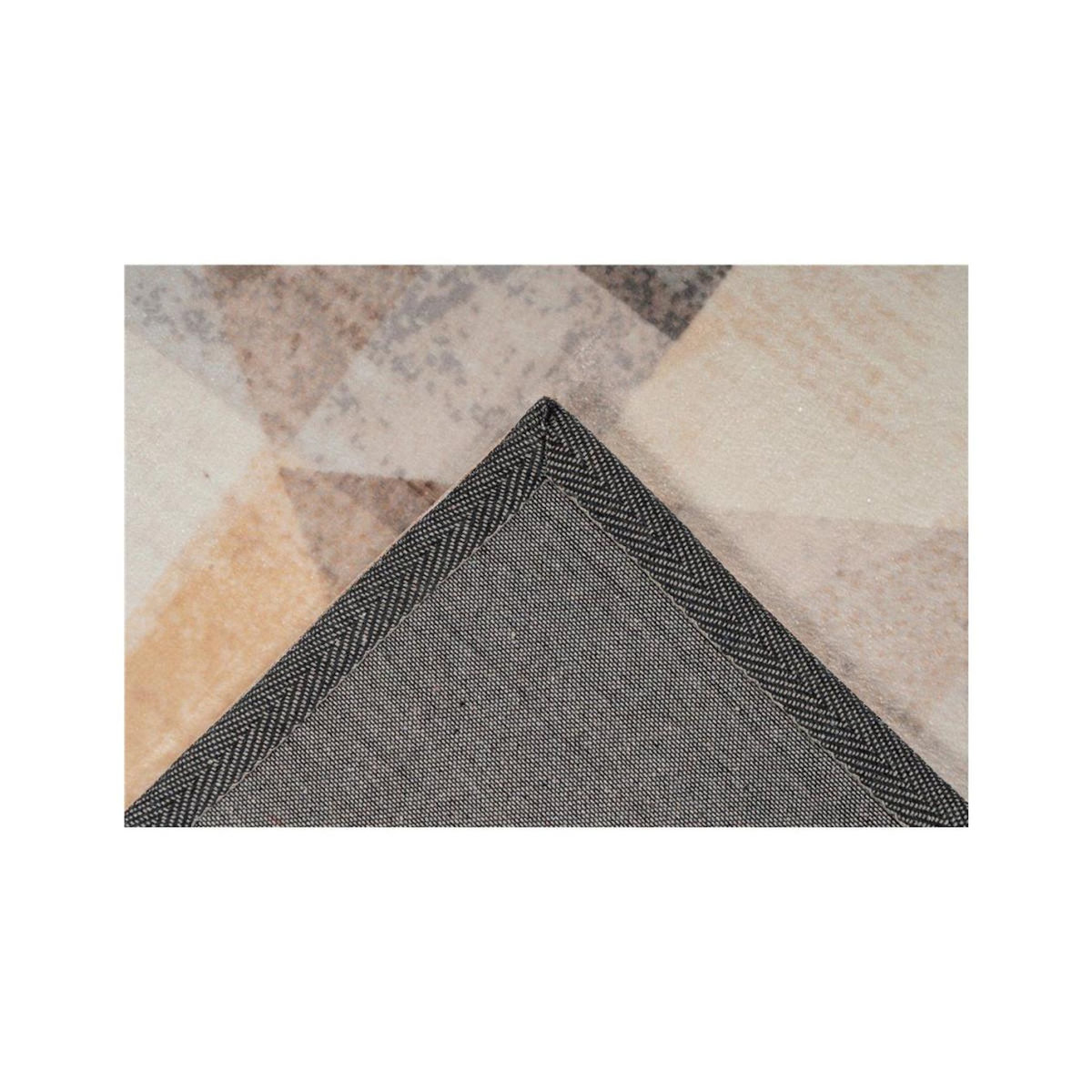 Paris Prix Tapis Tissé Vintage  Saphira  Gris & Beige