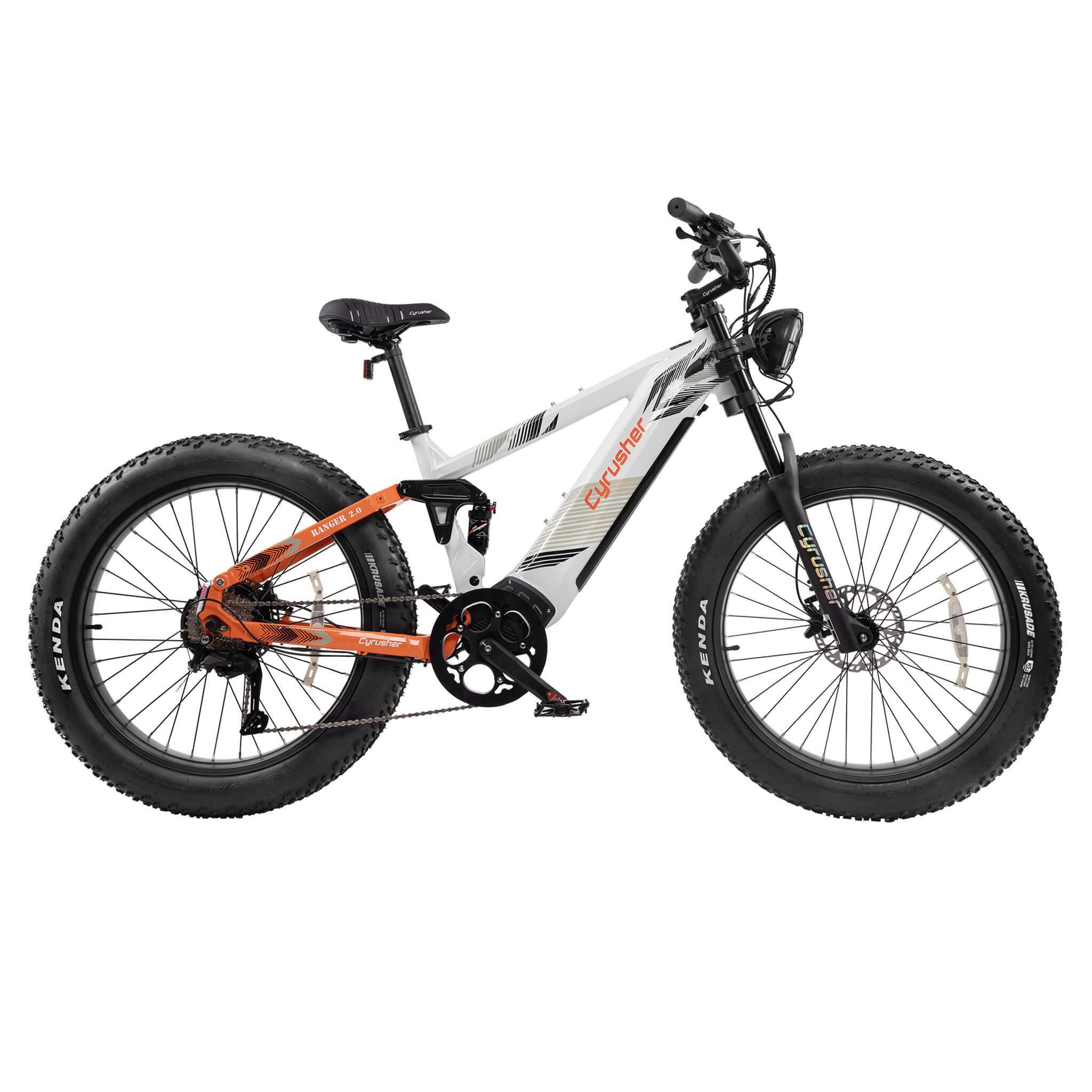 Voir la diapositive 1 : CYRUSHER VTT électrique Cyrusher Ranger 2.0 à gros pneus