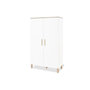 Voir la diapositive 1 : Pinolino Armoire Lumi 2 portes blanche