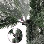 Voir la diapositive 3 : VIDAXL Sapin de Noël artificiel a charnieres avec neige floquee 150 cm