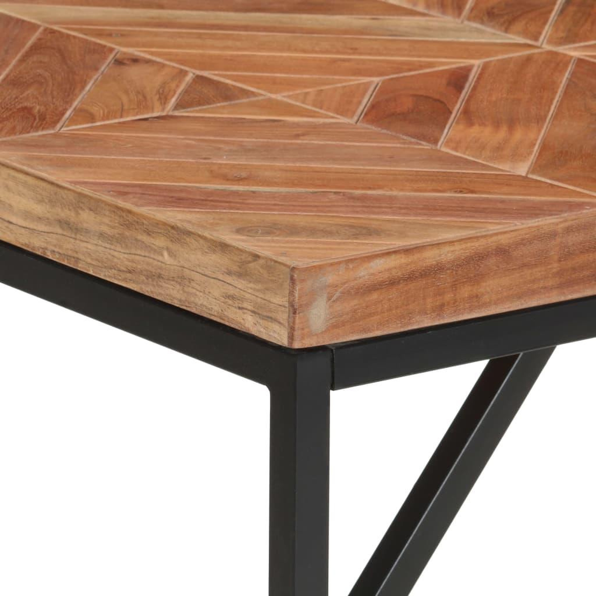 Voir la diapositive 5 : VIDAXL Table a dîner 140x70x76 cm Bois massif d'acacia et de manguier