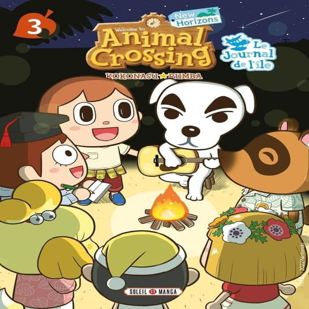ANIMAL CROSSING : NEW HORIZONS - LE JOURNAL DE L'ILE TOME 3 , Rumba Kokonasu