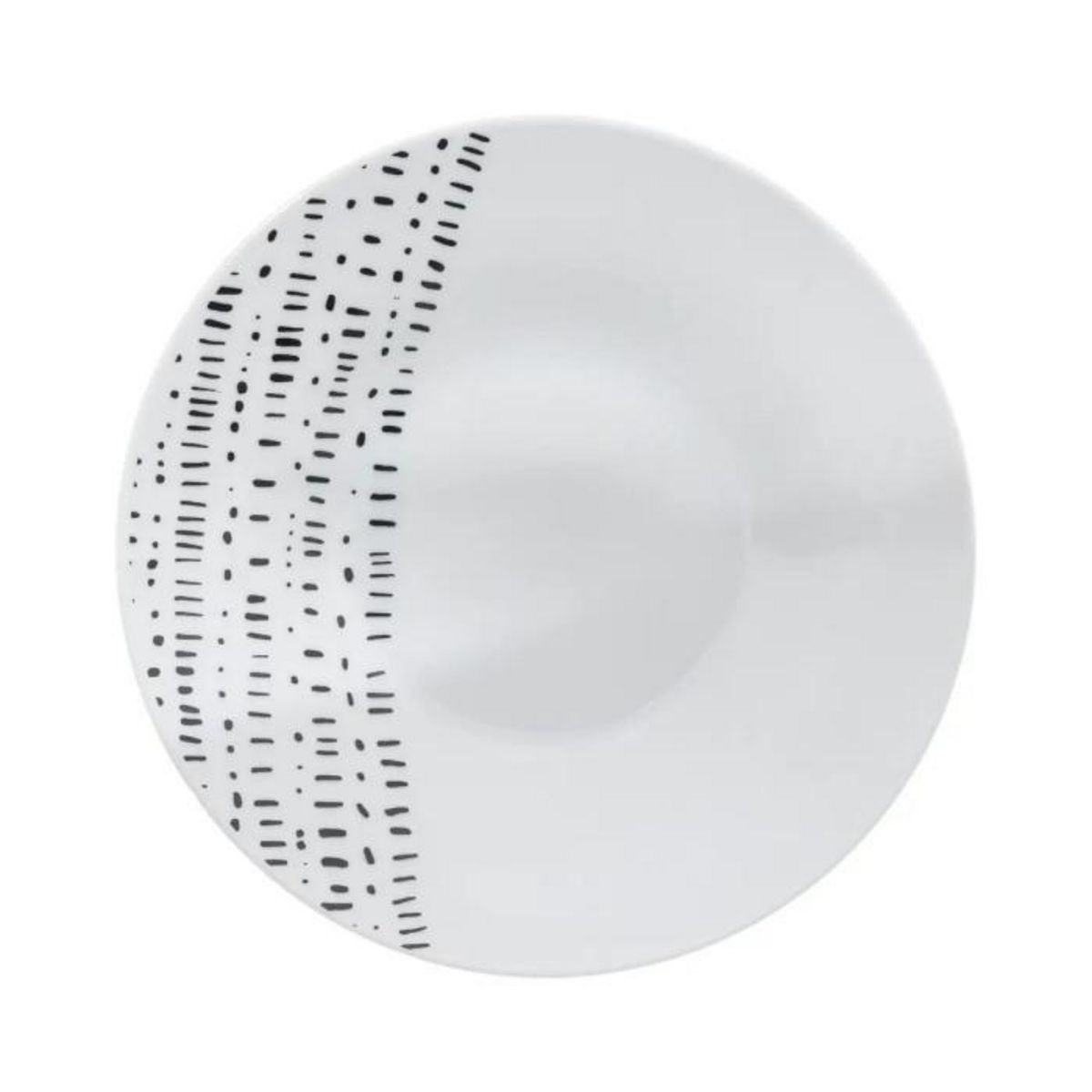 SECRET DE GOURMET Service de Table 18 Pièces  Berbère  27cm Blanc