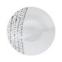 Voir la diapositive 2 : SECRET DE GOURMET Service de Table 18 Pièces  Berbère  27cm Blanc