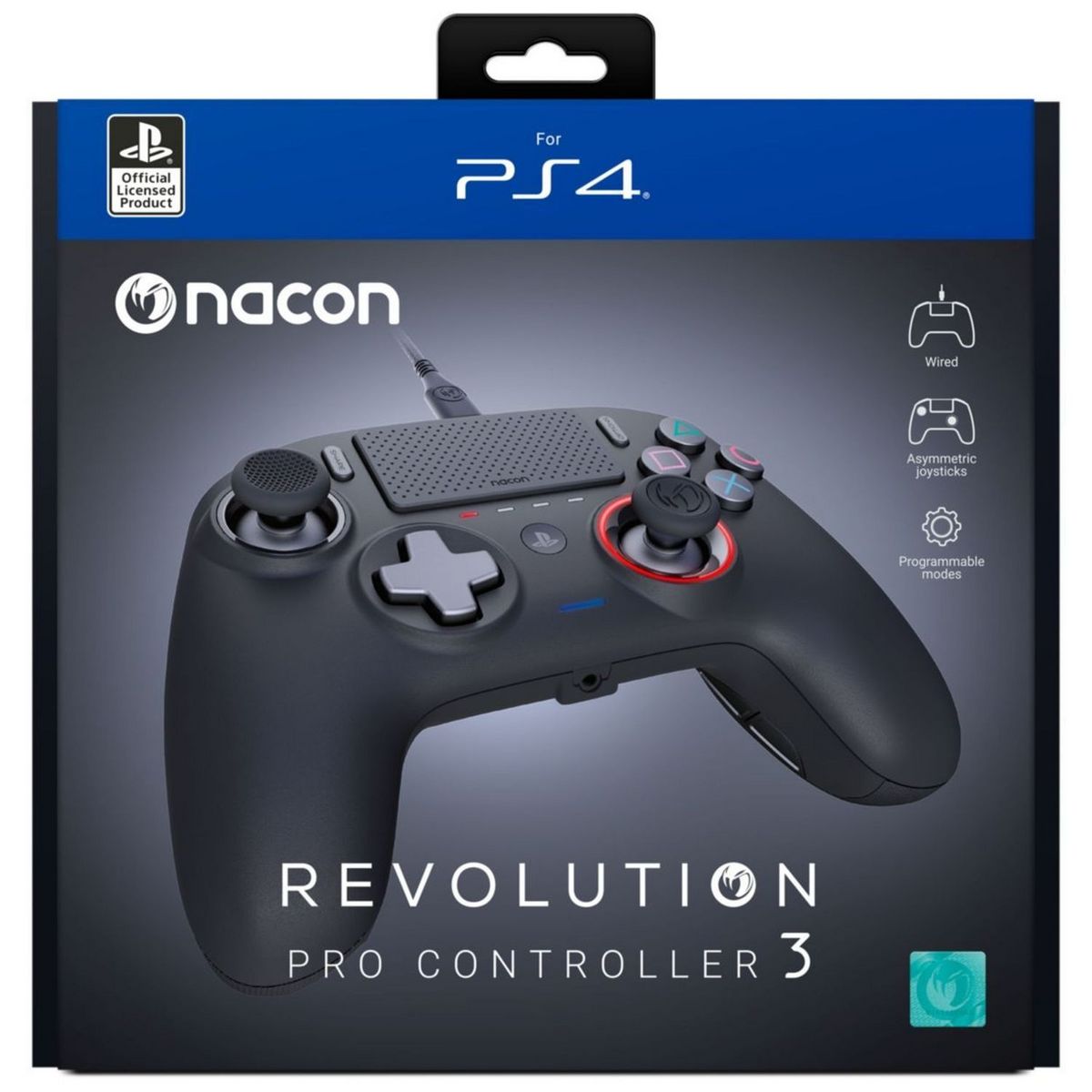 Manette officielle Revolution Pro Controller Nacon v3 PS4