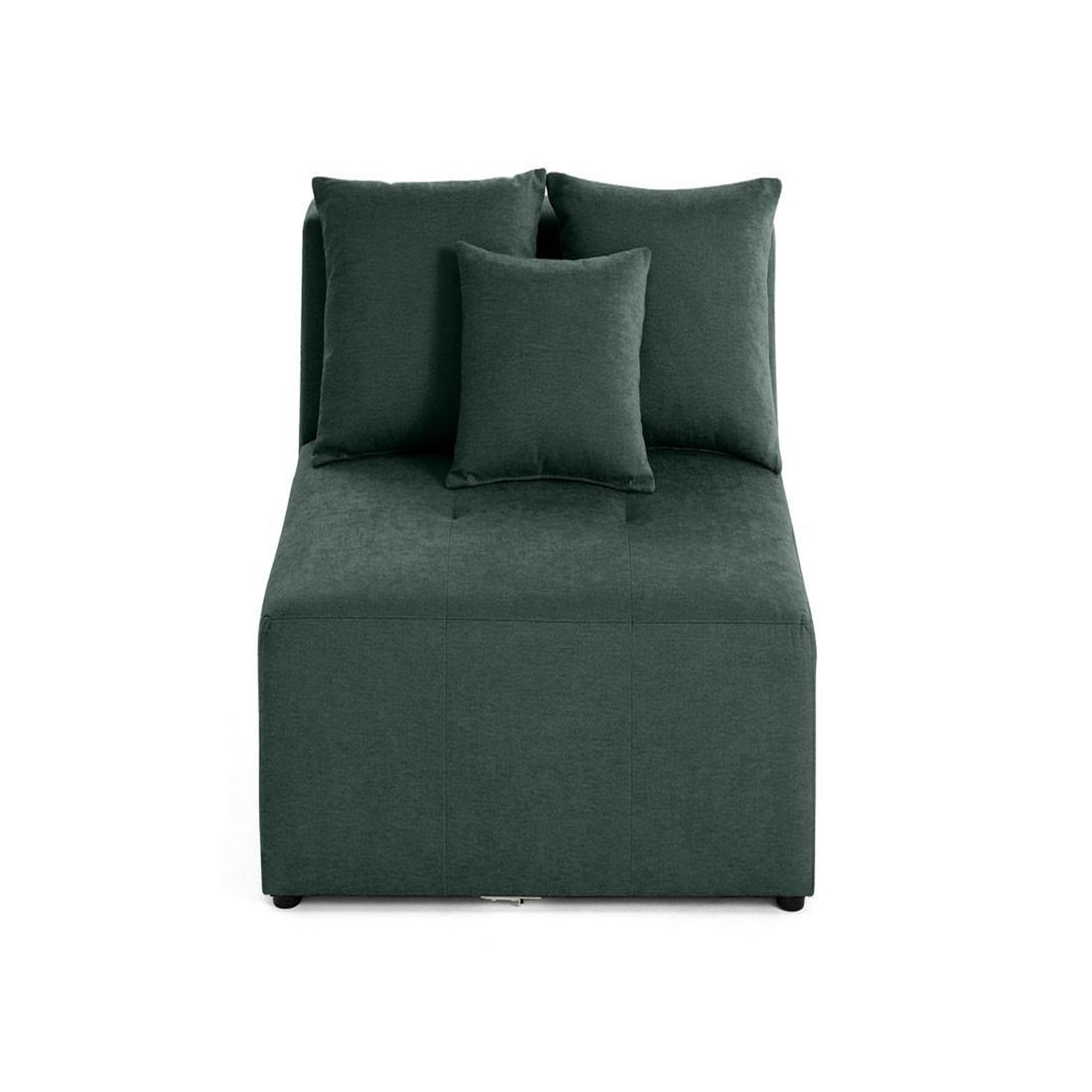 Voir la diapositive 6 : LISA DESIGN Amalfi - module d'assise sans accoudoirs - 1 place - en tissu