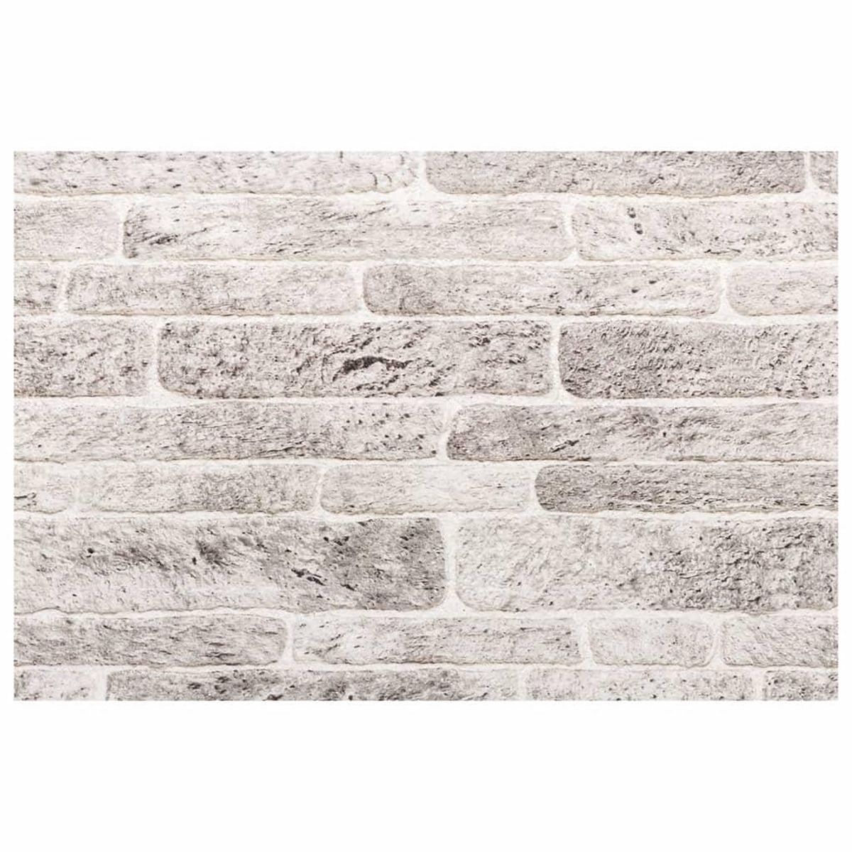 VIDAXL Panneaux muraux 3D 10 pcs gris clair 100x50 cm EPS