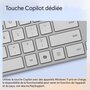 Voir la diapositive 4 : MICROSOFT Clavier sans fil Surface Keyboard 2024 Bluetooth AZERTY
