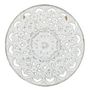 Voir la diapositive 3 : Paris Prix Table Basse Design  Arabesque  50cm Blanc & Beige