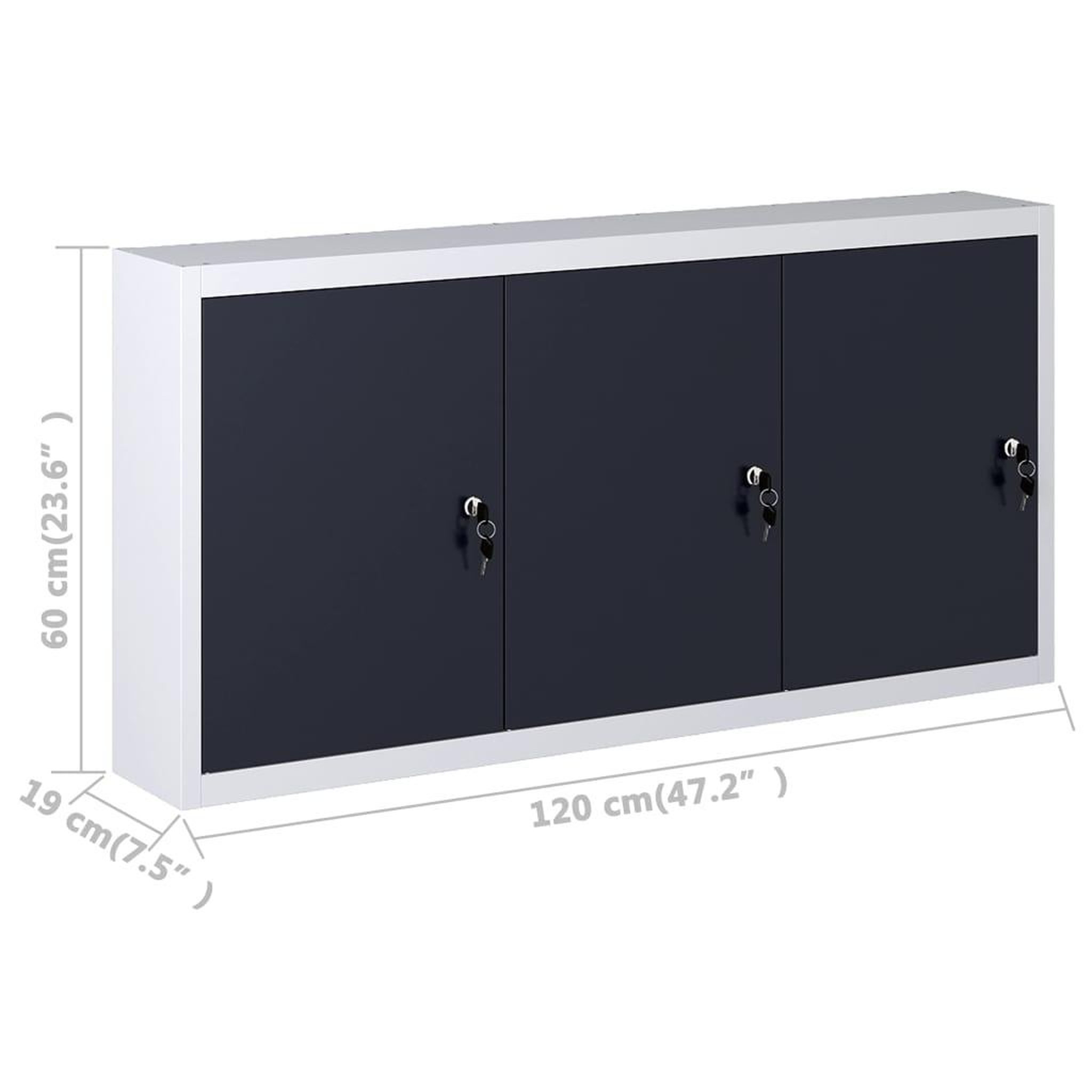 Voir la diapositive 3 : VIDAXL Etabli avec 3 panneaux muraux et 1 armoire