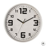 ATMOSPHERA Pendule  Silence  30cm Argent