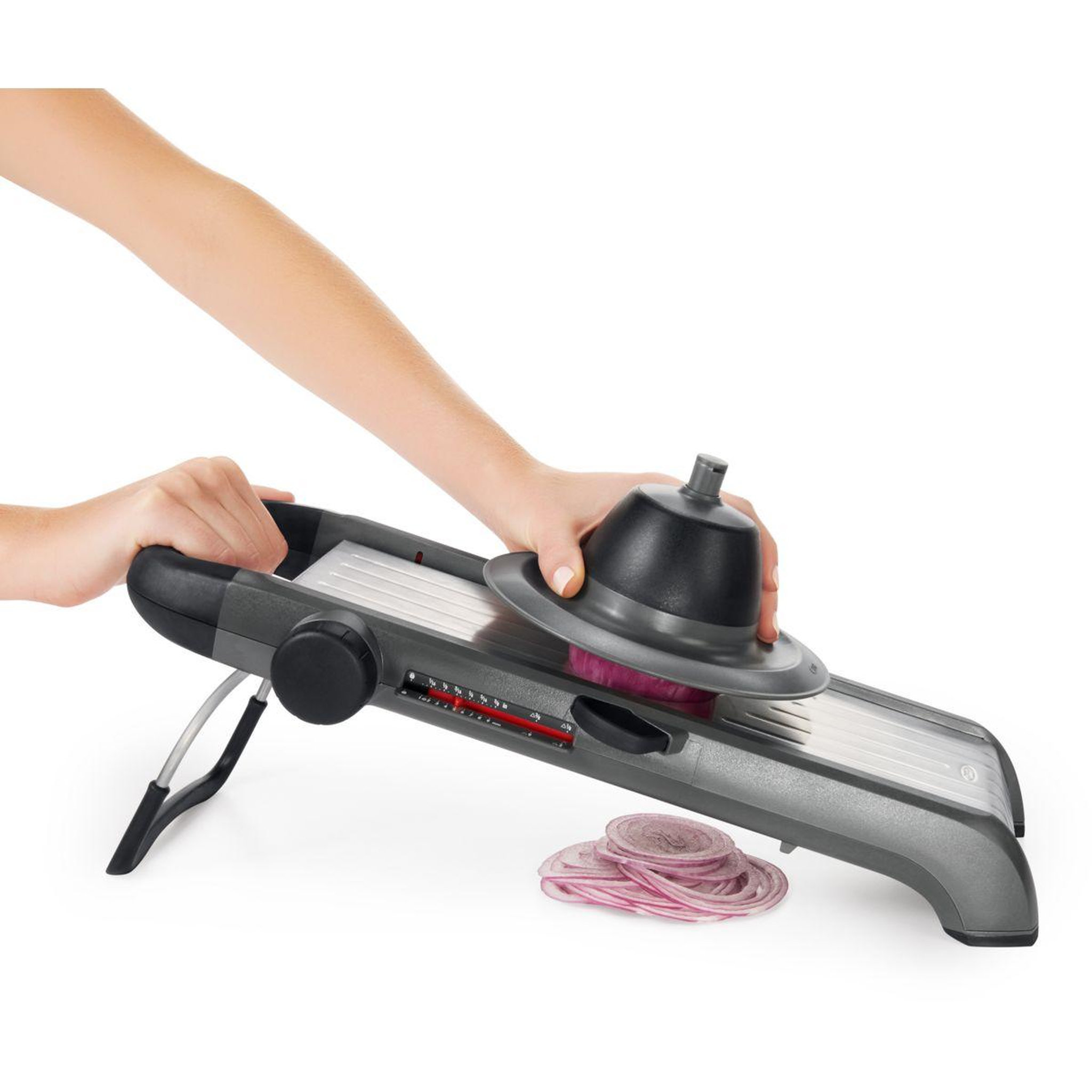Voir la diapositive 2 : OXO Mandoline Chef
