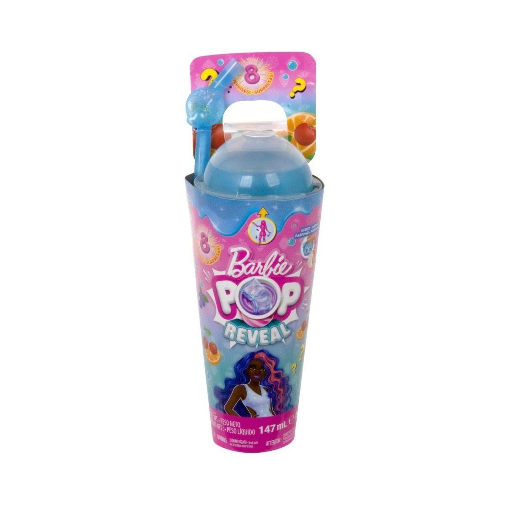 Voir la diapositive 2 : MATTEL Poupée barbie  hnw42 pop reveal - mélange de fruits