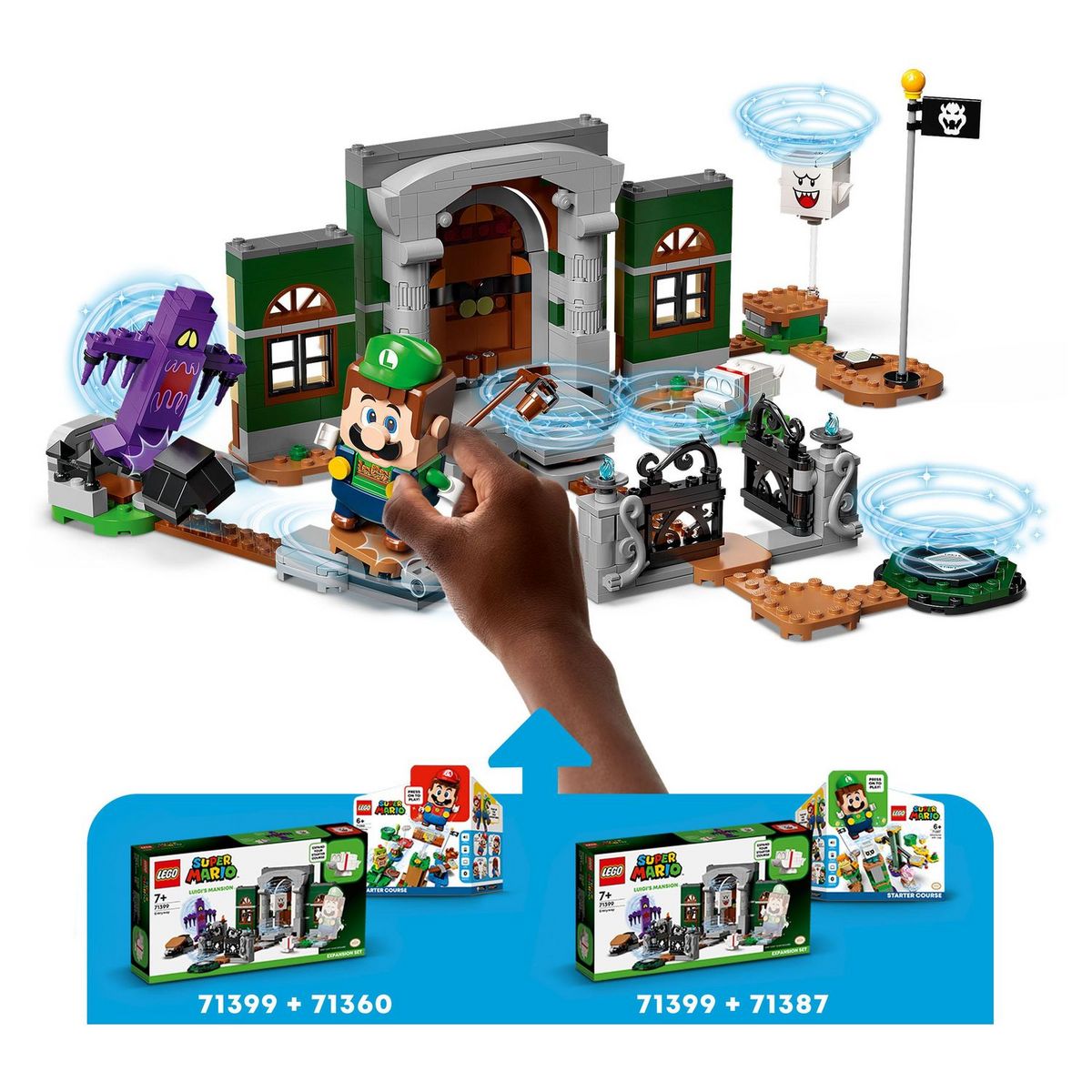 LEGO Super Mario 71399 - Ensemble d'extension L'entrée de Luigi's Mansion