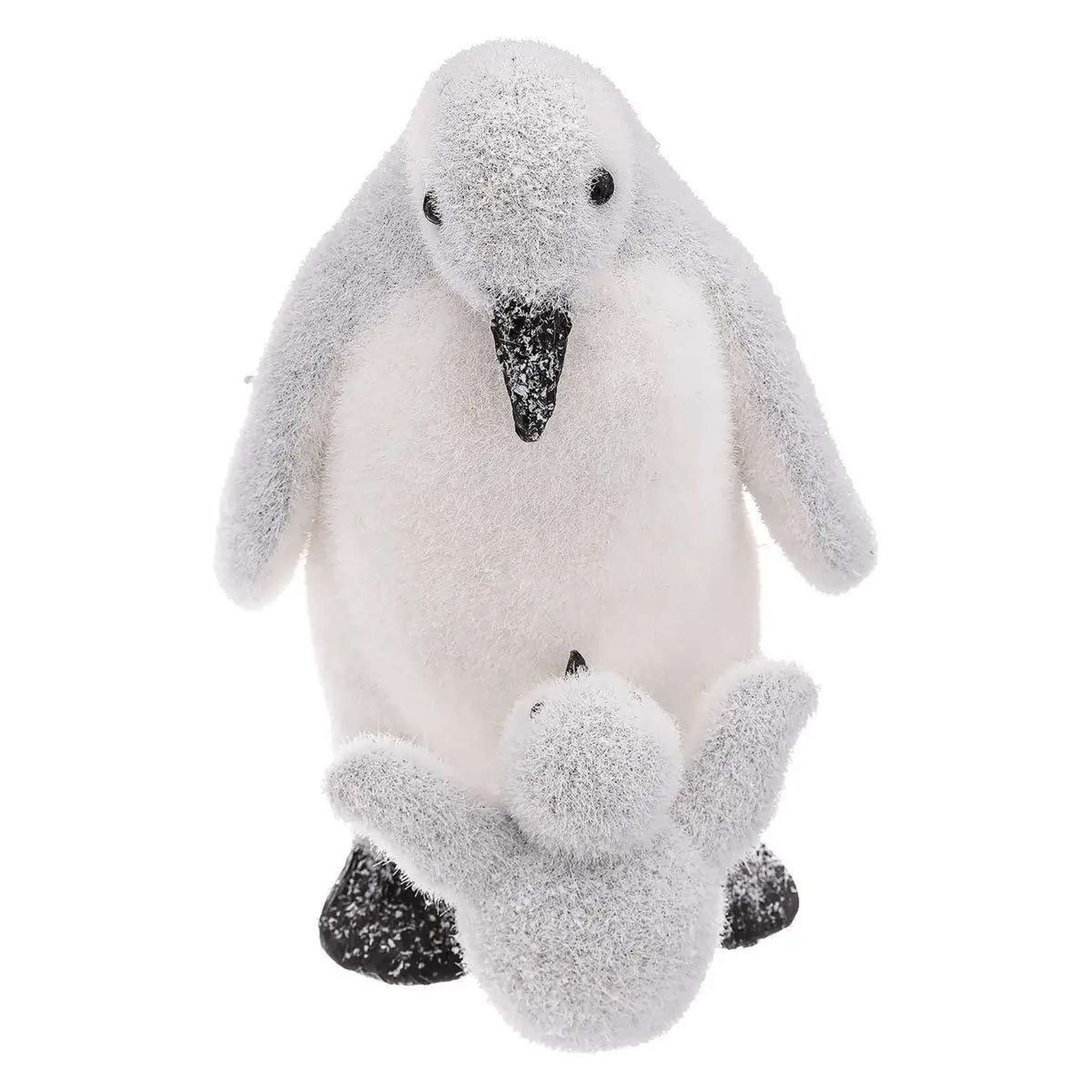 ATMOSPHERA Maman pingouin & bébé  manteau  27cm blanc