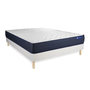 Voir la diapositive 3 : ACTISOM Ensemble matelas ACTIMEMO LIFE 140x200 Mémoire de forme 5zones de confort + sommier KIT blanc