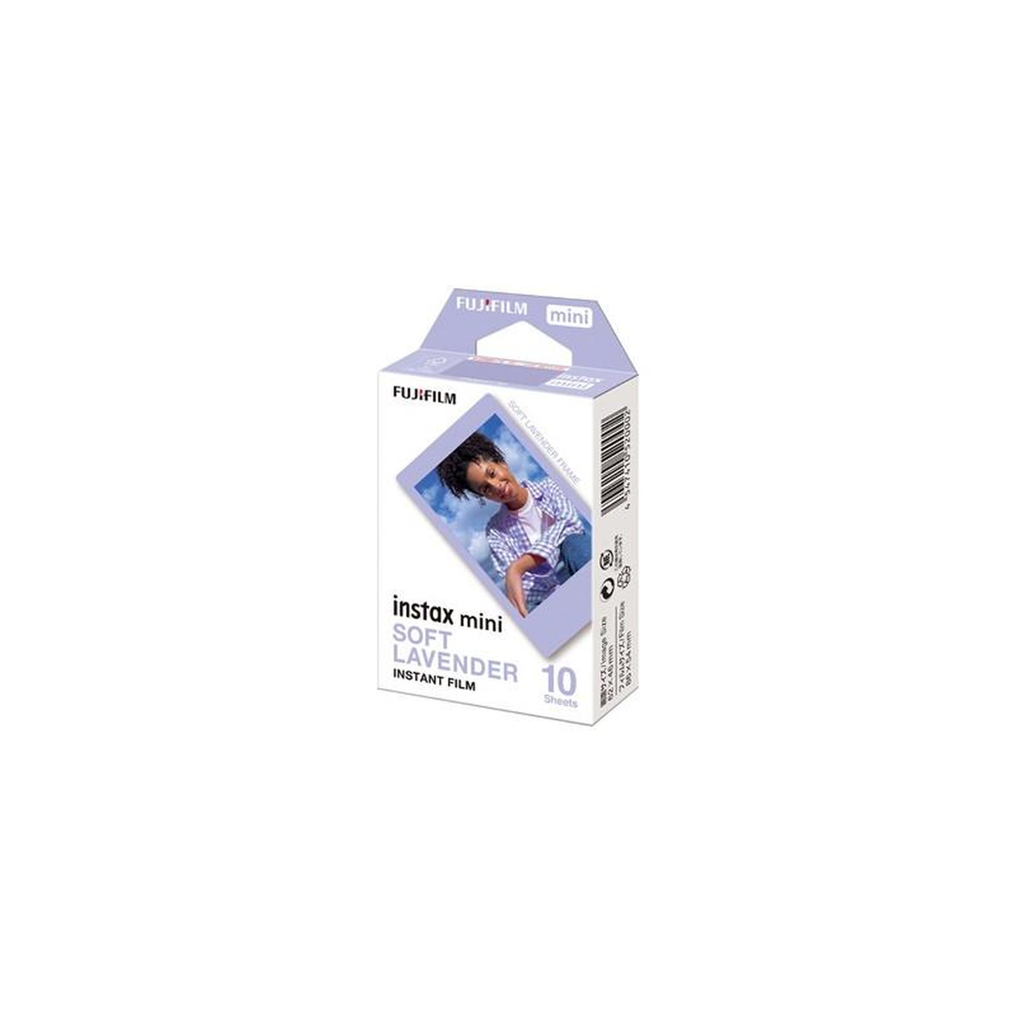 FUJIFILM Papier photo instantané Fujifilm Film Instax Mini Lavande 10 vues