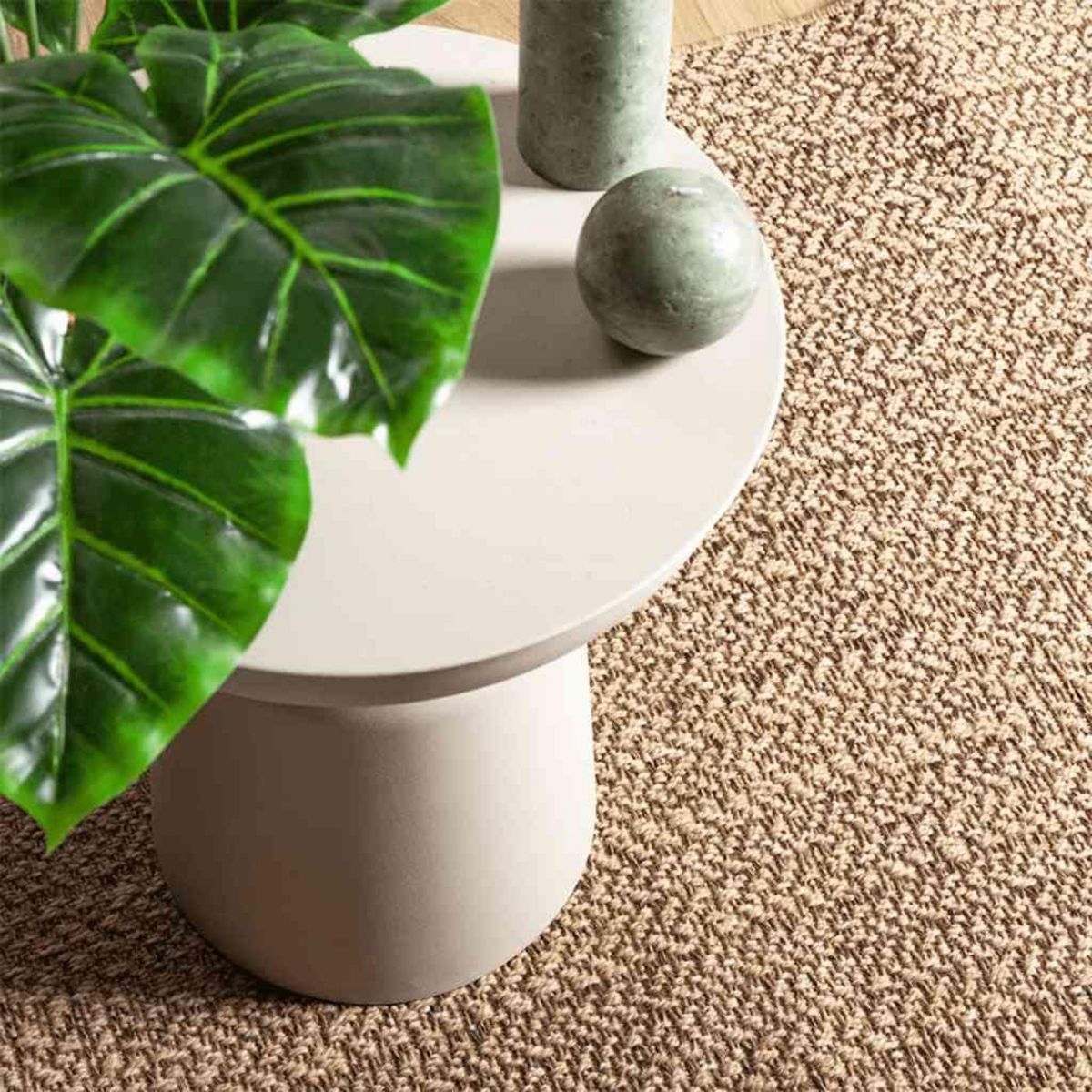 VIDAXL Tapis ZIZUR 140x200 cm aspect de jute interieur et exterieur