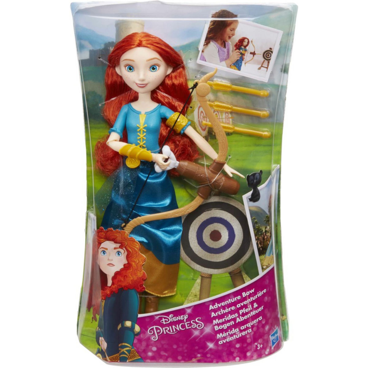 HASBRO Poupée Rebelle et son tir à l'arc