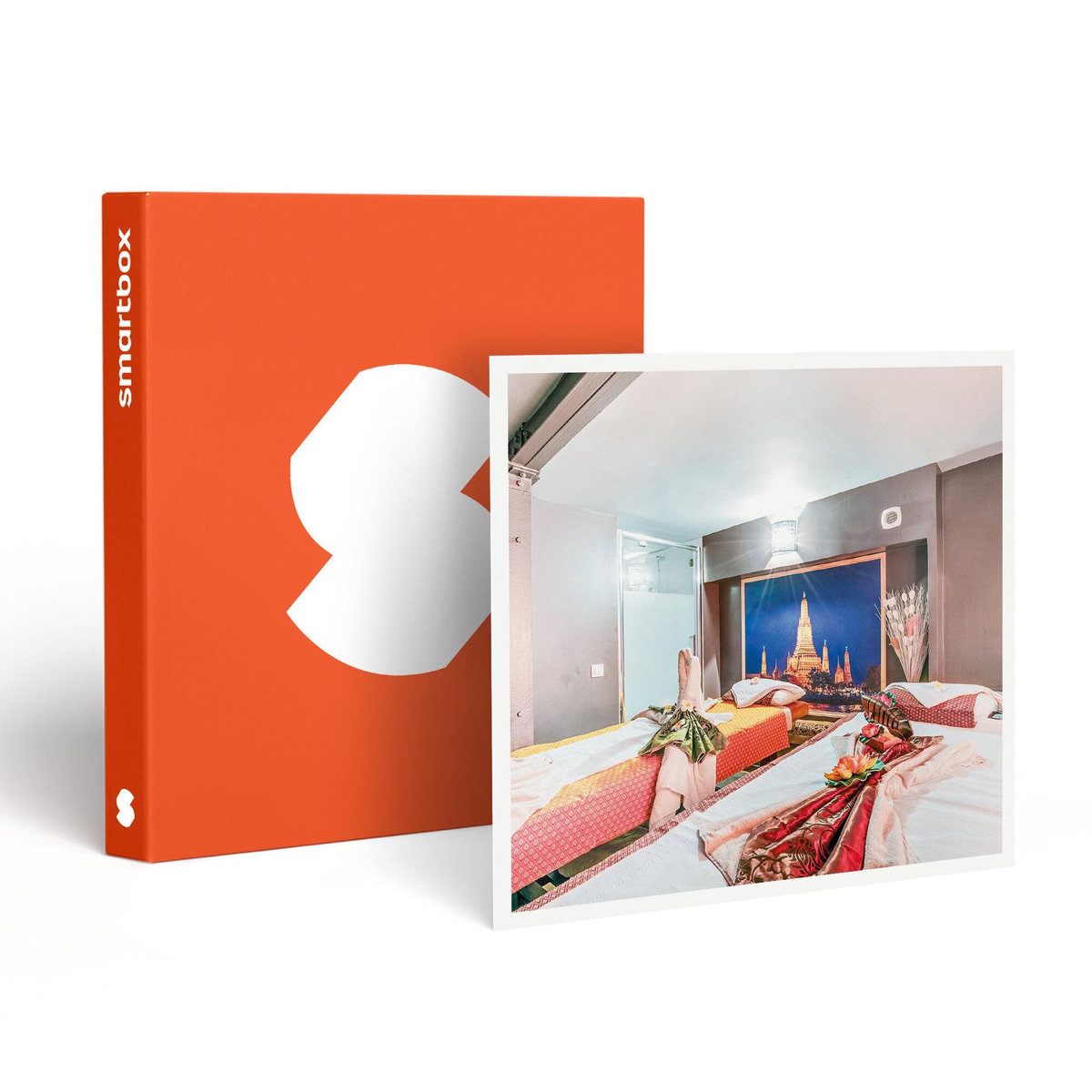 Smartbox Parenthèse relaxante de 2h30 en duo avec massage d'1h, gommage, sauna et hammam - Coffret Cadeau Bien-être