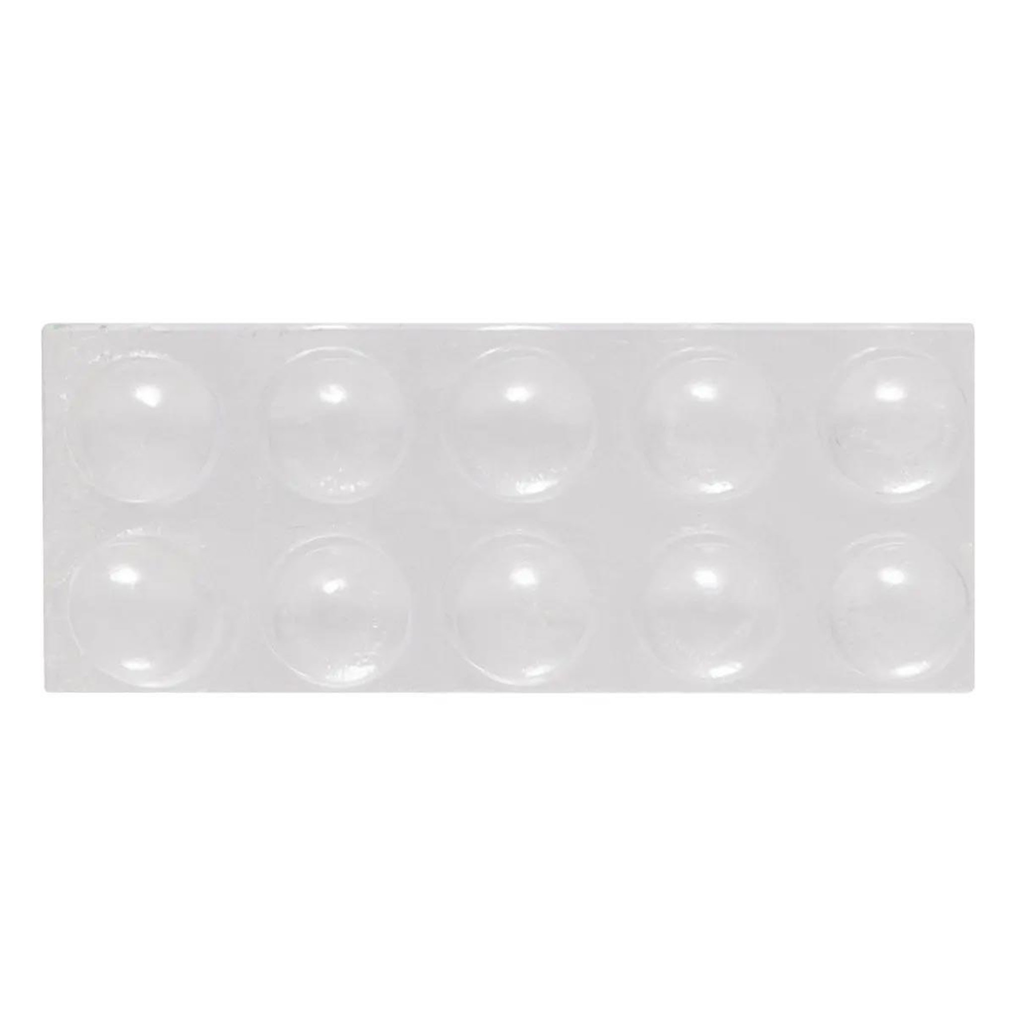 Voir la diapositive 3 : FIVE Lot de 116 patins de protection  feutre  6cm blanc