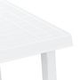 Voir la diapositive 5 : VIDAXL Table de camping blanc 79x56x64 cm PP aspect de bois