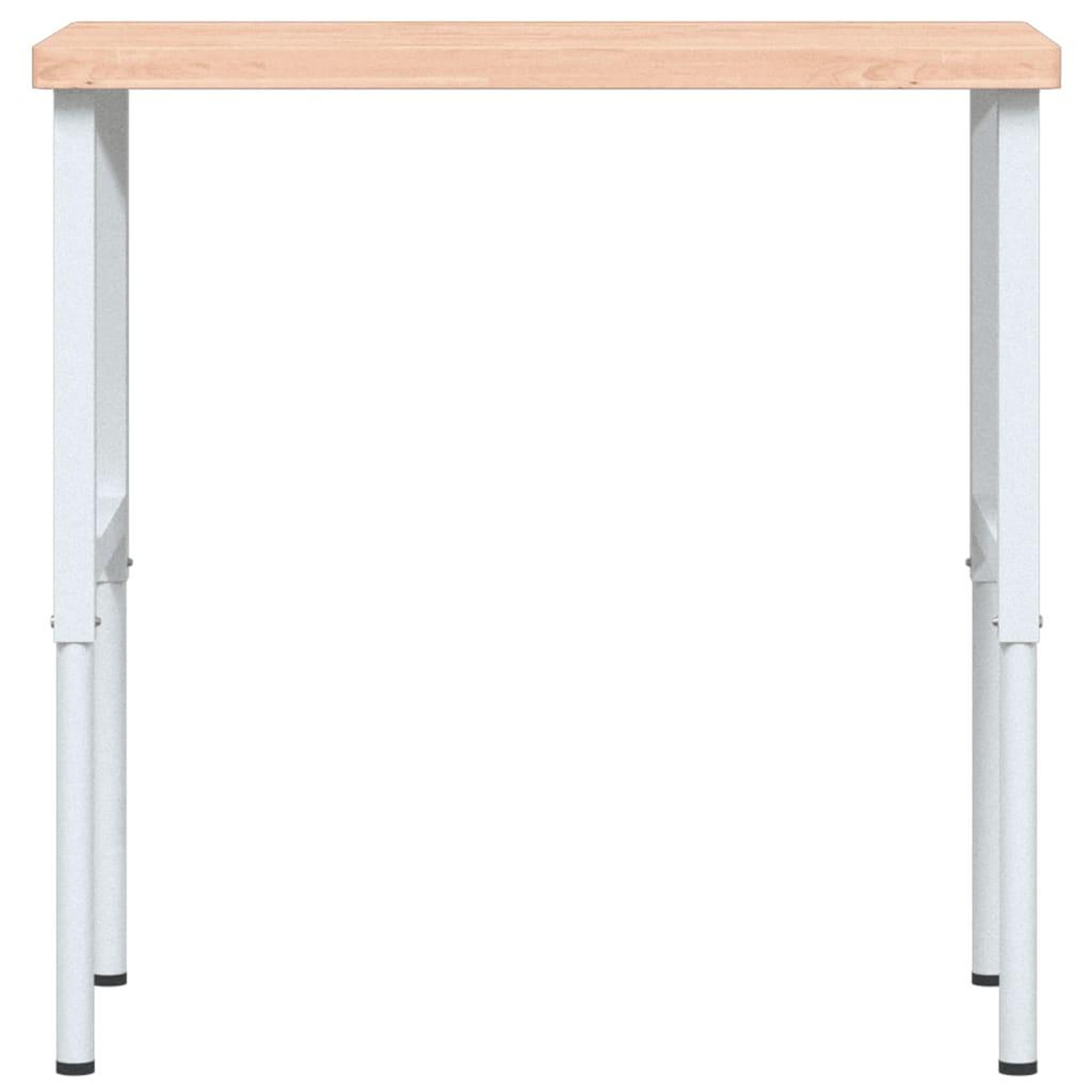 Voir la diapositive 4 : VIDAXL Etabli 100x60x(73-99,5) cm bois massif de hetre rectangulaire