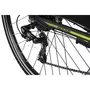 Adore Aluminium Vélo électrique femme ADORE Versailles 28''Ebike noir-vert 250 Watt Li-Ion 36V/10,4 Ah 7 vitesses