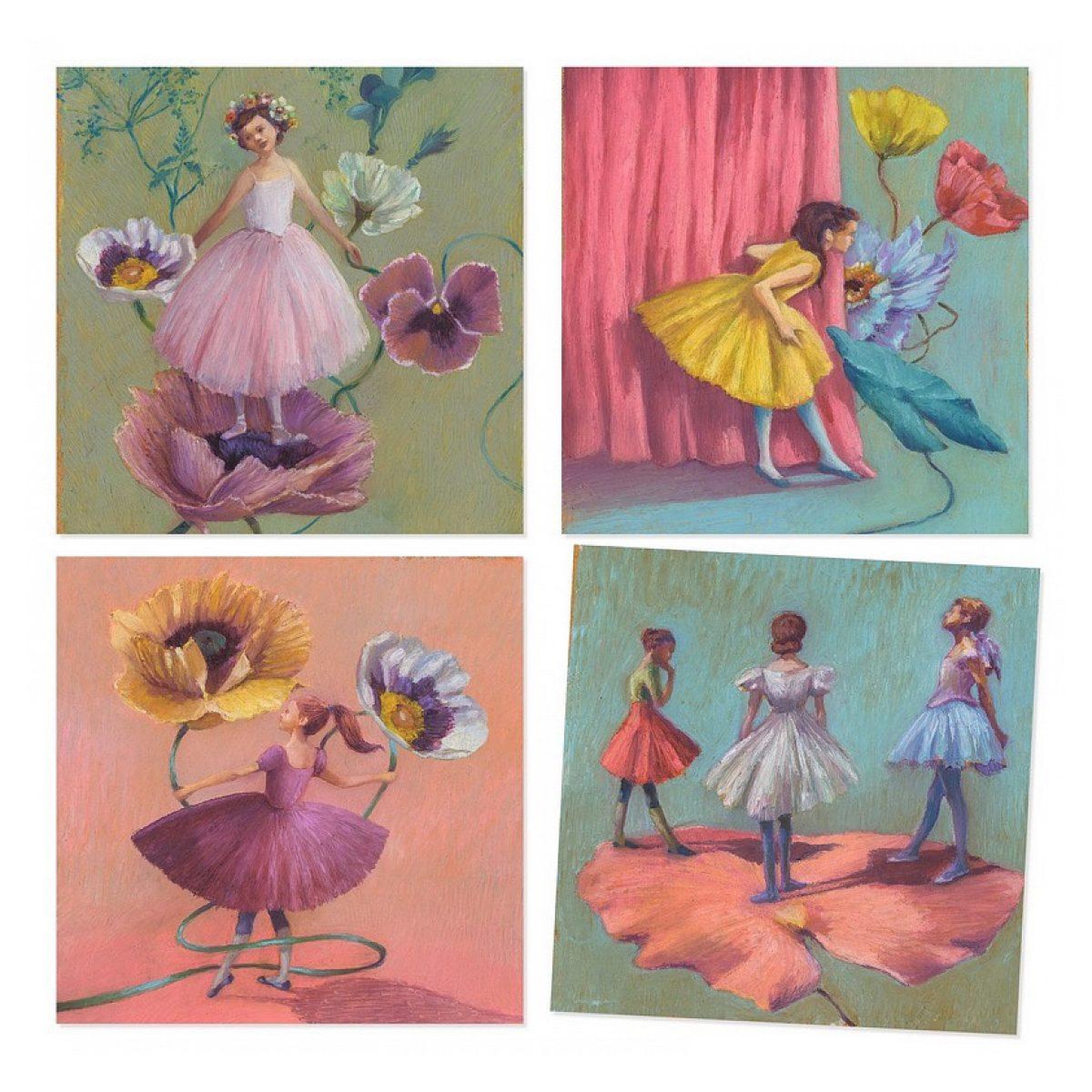 Voir la diapositive 4 : Djeco Inspired by ballerines de degas