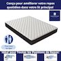 Voir la diapositive 3 : DAGOSTINO HOME Matelas 80x190 | Mousse Luxury HR Ferme, Haute Résilience pour un Soutien Parfait et un Confort Optimal | Matelas 1 Place pour Adulte et Enfant | Indépendance du Couchage | Double Face (Été-Hiver) | Très Respirant | H18