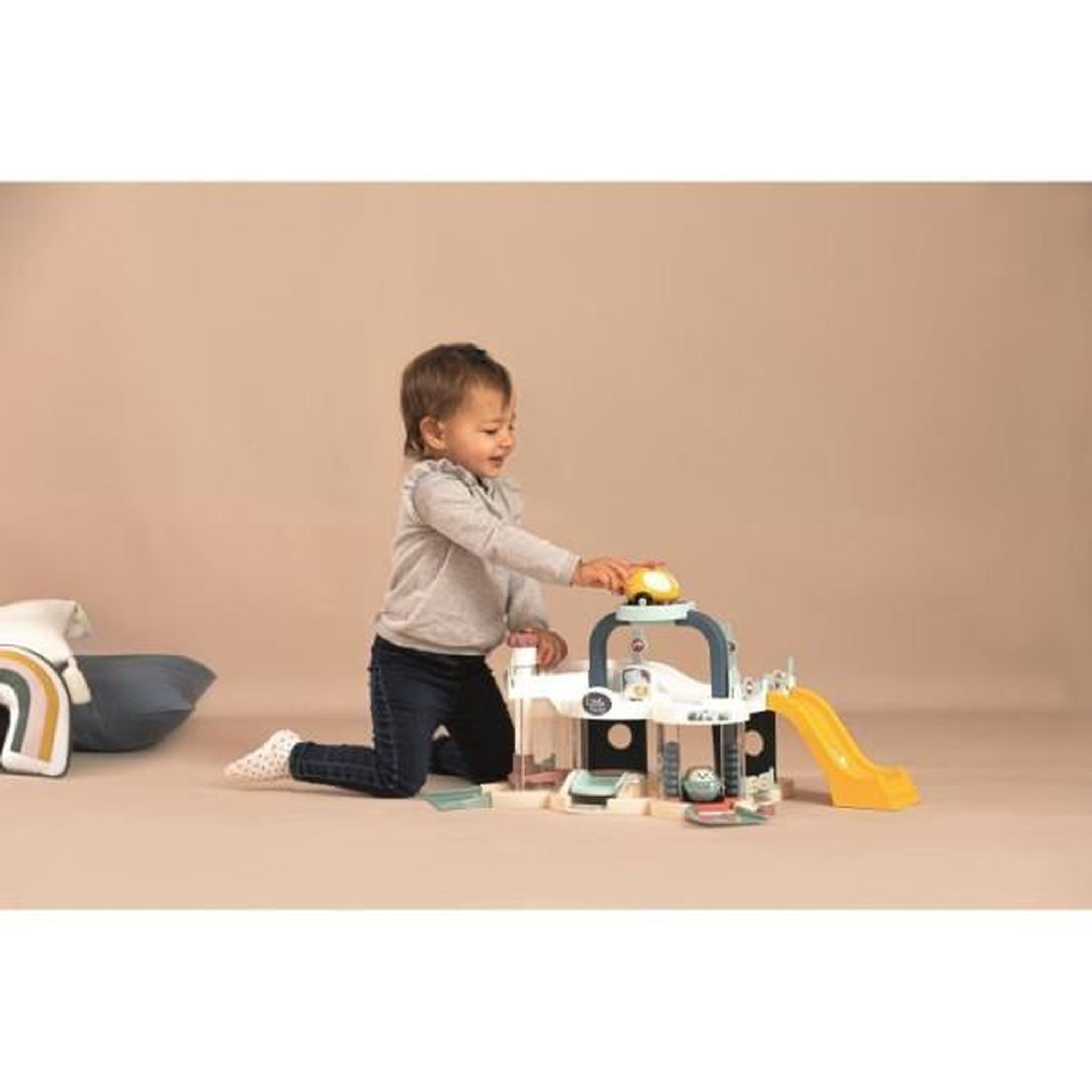 Voir la diapositive 5 : SMOBY Garage little smoby premier - 1 voiture incluse - des 18 mois