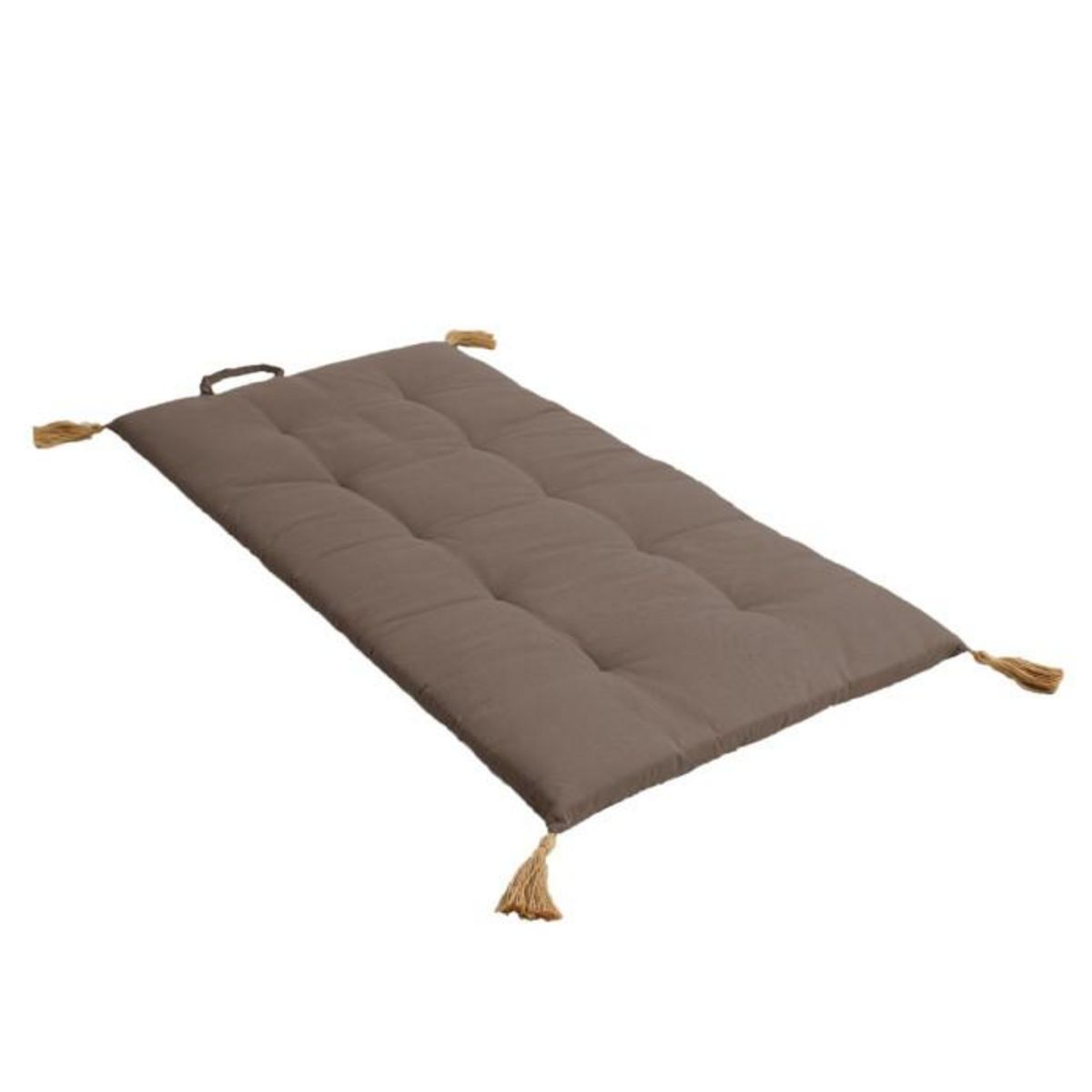 Paris Prix Matelas de Sol Futon Repliable  Panama  60x120cm Vison
