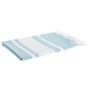 Voir la diapositive 1 : ACTUEL Foutah de plage en coton 180g/m² finition frange SAND