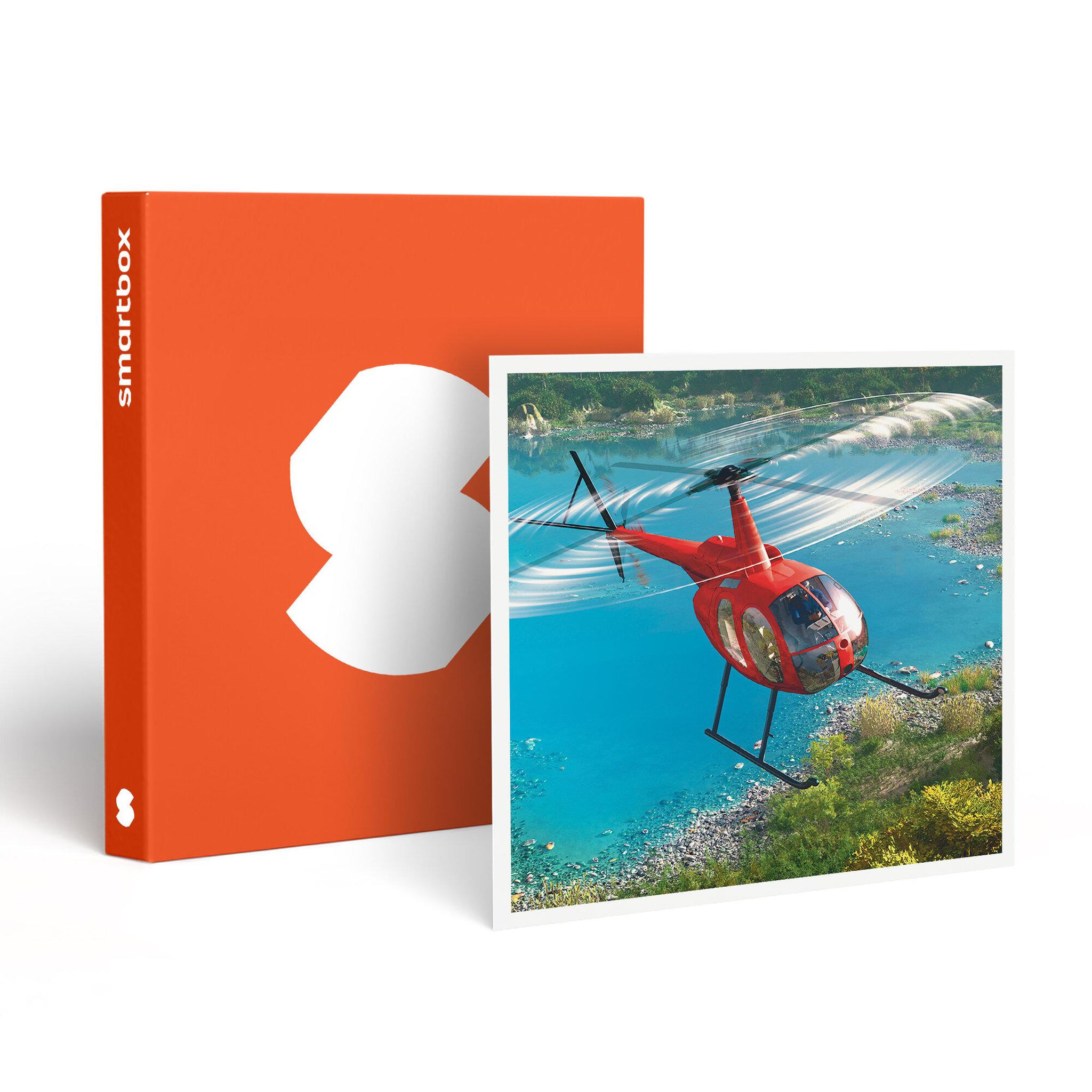 Smartbox Vol en hélicoptère pour 2 en france ou en europe - coffret cadeau sport & aventure