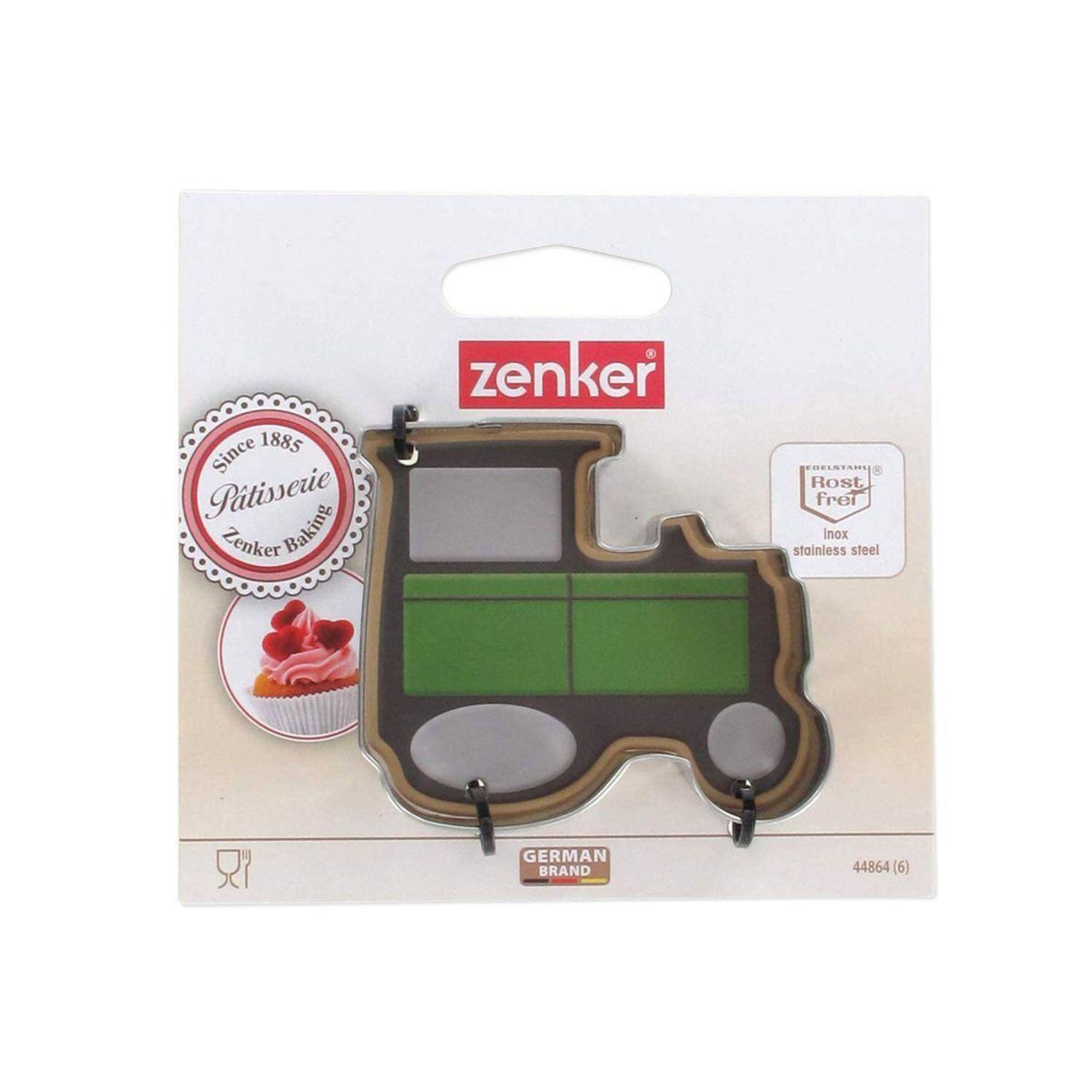 ZENKER Emporte-pièce inox en forme de tracteur Zenker Emporte-pièces