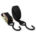 WERKAPRO Sangle avec cliquet 2 crochets 5m x 25mm WERKA PRO