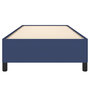Voir la diapositive 5 : VIDAXL Cadre de lit sans matelas bleu 90x190 cm tissu