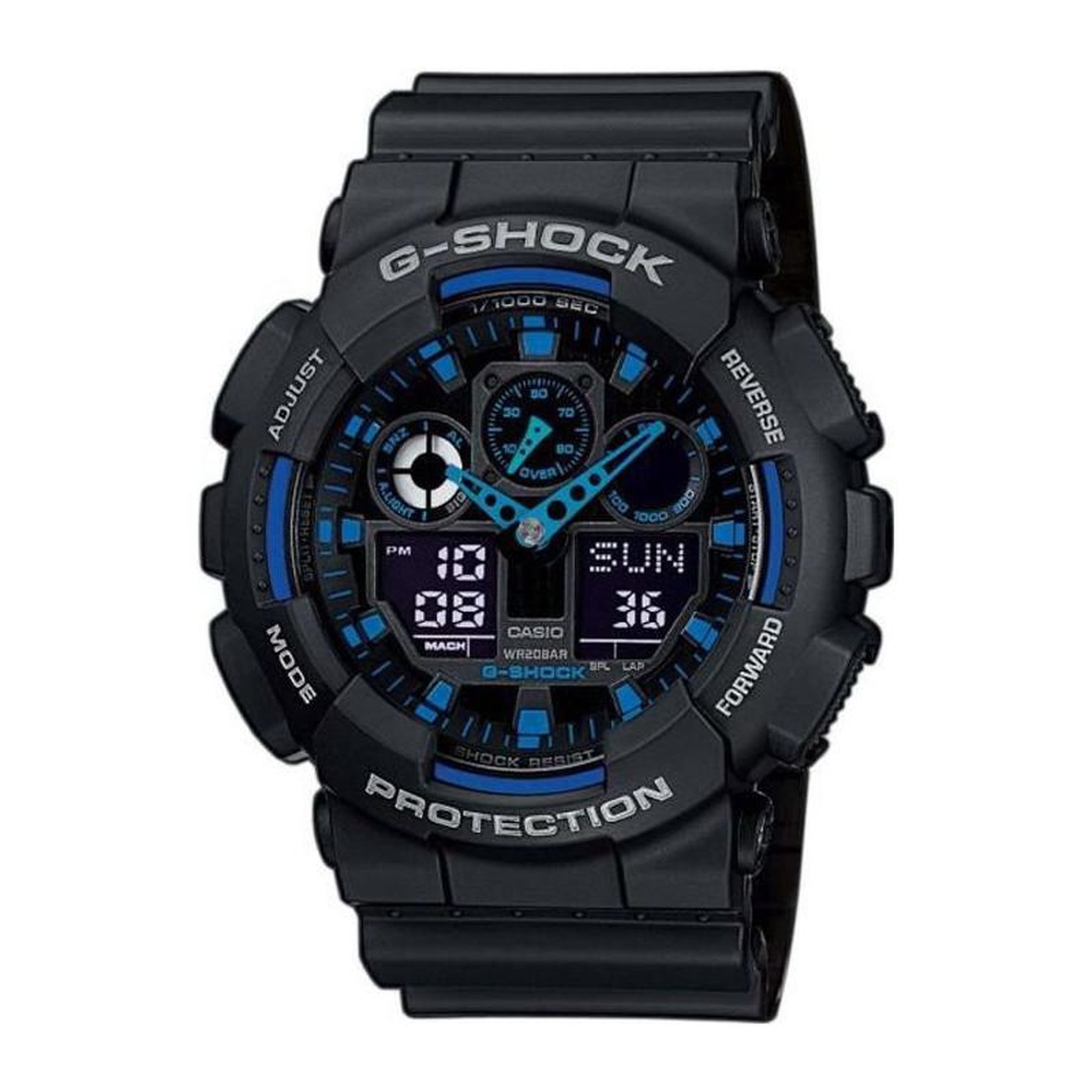 CASIO CASIO Montre Quartz Chronographe GA1001A2ER Homme
