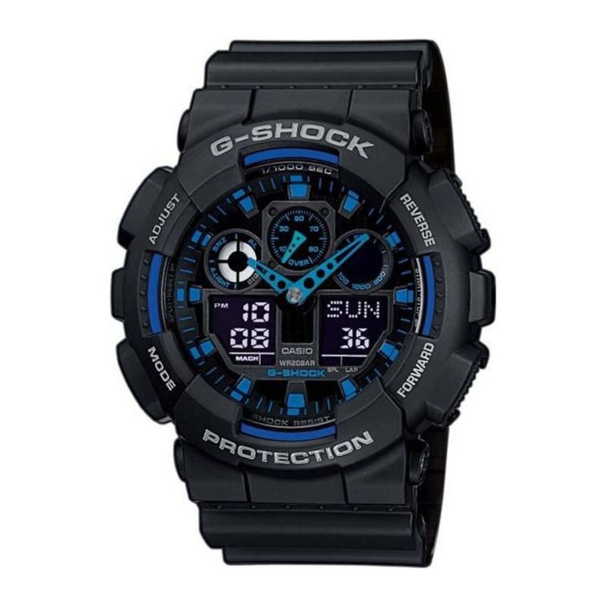 CASIO CASIO Montre Quartz Chronographe GA1001A2ER Homme