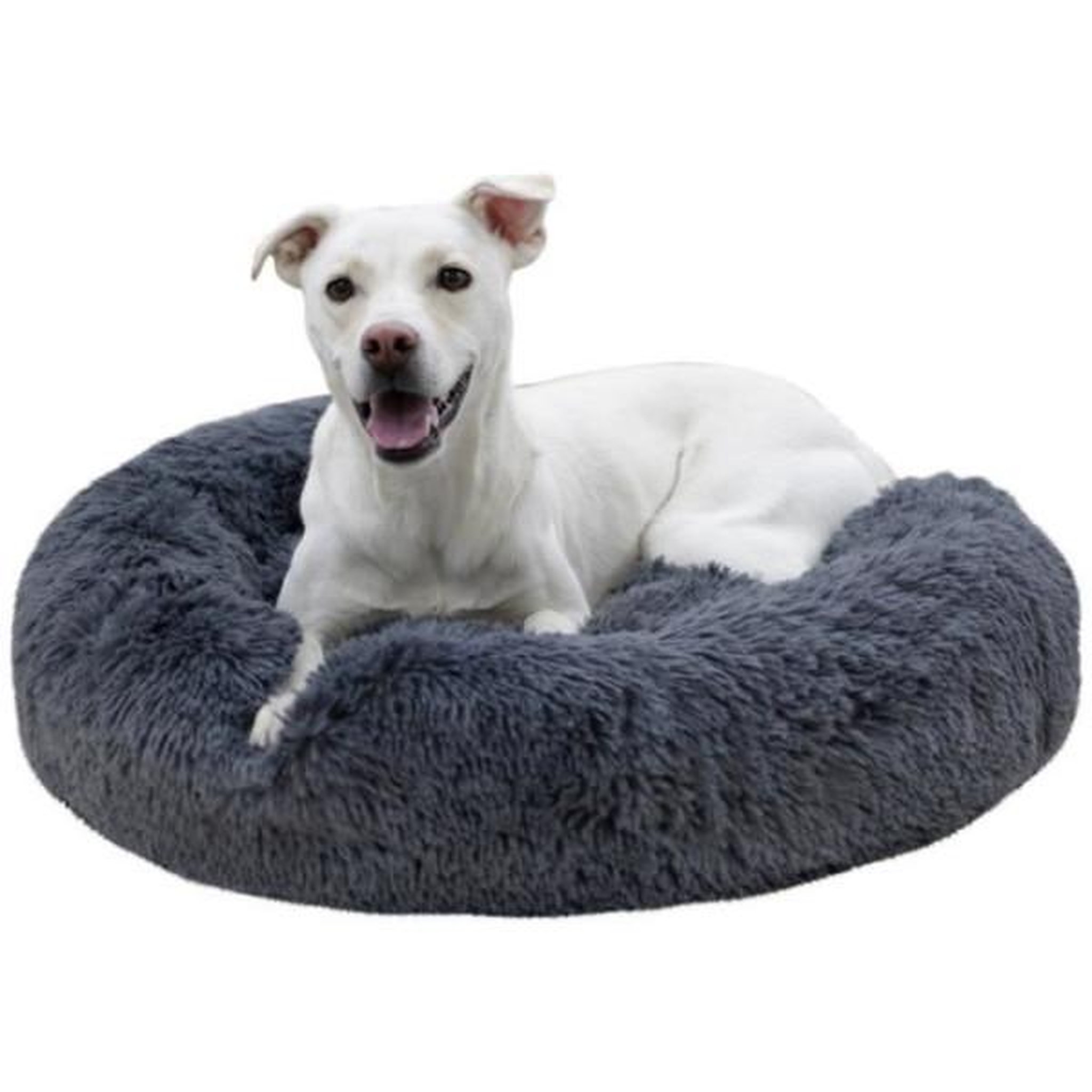 Voir la diapositive 2 : KERBL Corbeille - KERBL - Fluffy - Ø76 x 19 cm - Gris