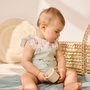 Voir la diapositive 6 : Petit Béguin Barboteuse bébé en gaze de coton Arya