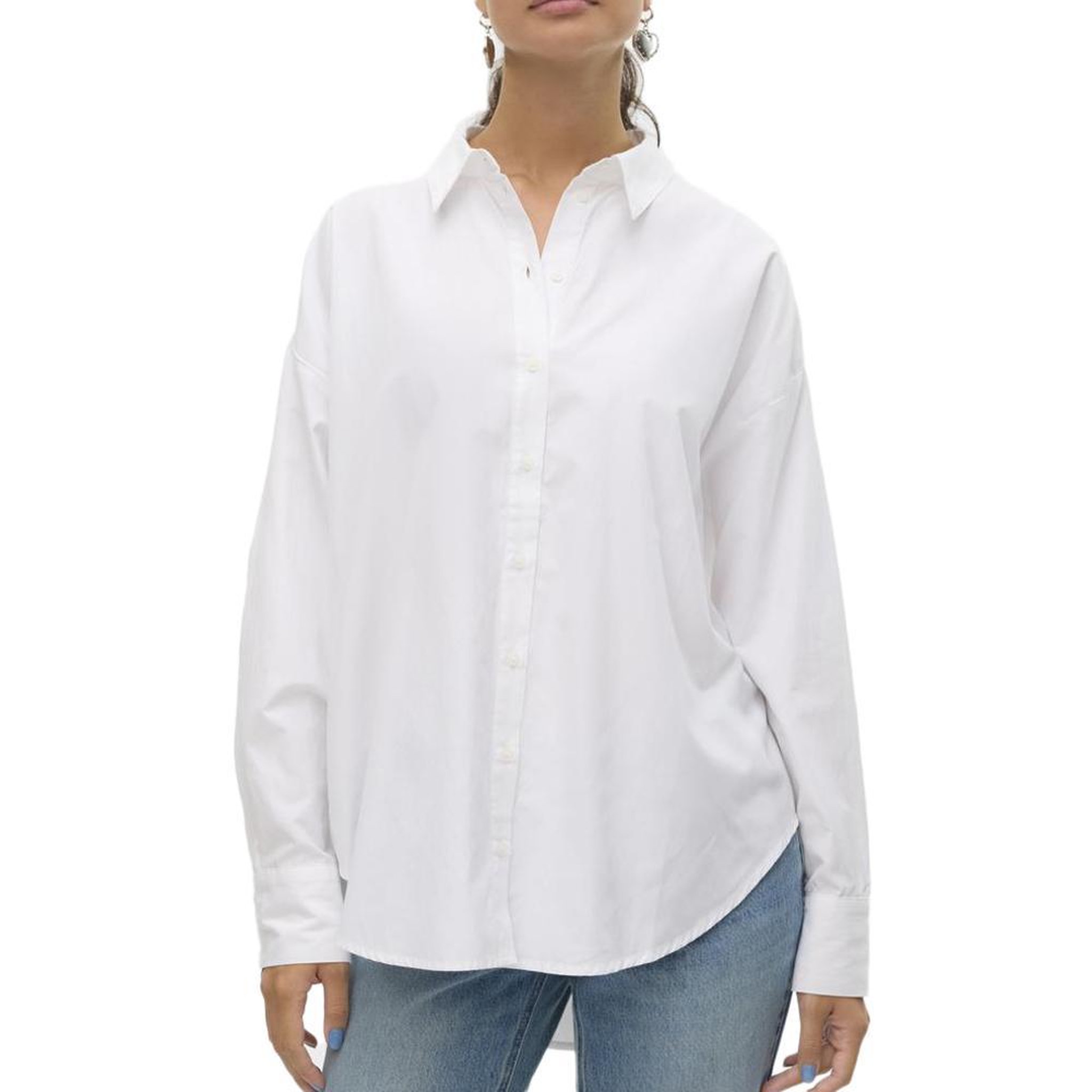 Vero Moda Chemise Blanche Femme Vero Moda Fanni. Coloris disponibles : Blanc