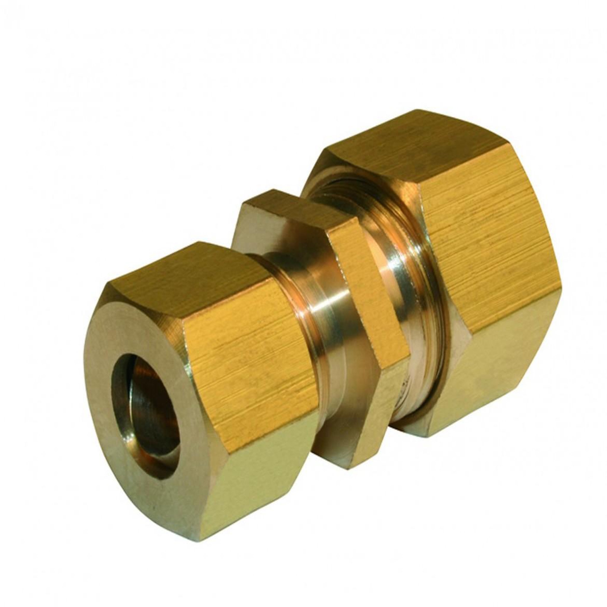 CENTRALE BRICO Manchon reduit biconique laiton D.12 pour tube en cuivre